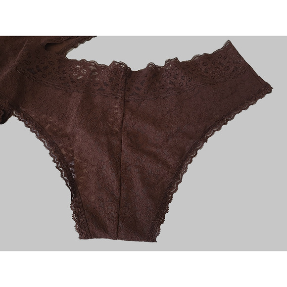 NWT Gap Medium Brown Lace Cheeky Panties Lot of 2 - Picture 5 of 8